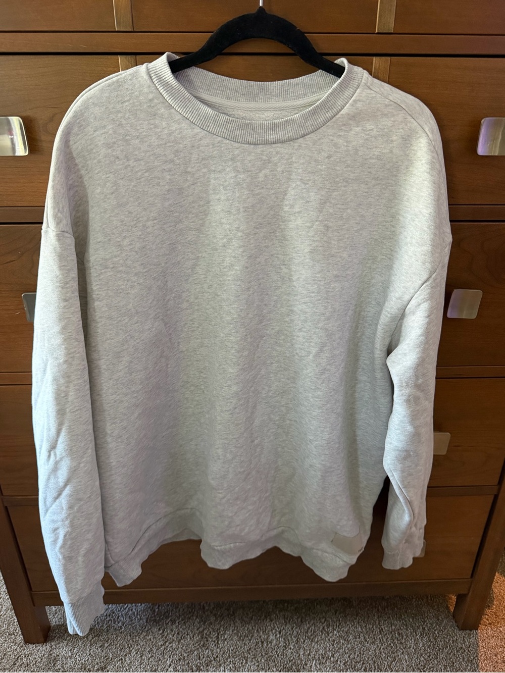 Vuori restore oversized crewneck